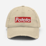 Distressed POTATO Dad Hat