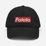 Distressed POTATO Dad Hat